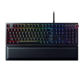 Razer Huntsman Elite, Gaming, Nordic, Opto-Mechanical, RGB LED light Yes, Wired, Black