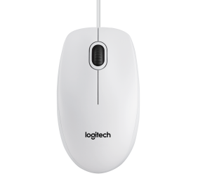 Pelė optinė Logitech B100 for Business (910-003360), balta