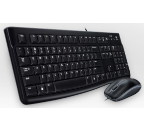 Klaviatūra laidinė Logitech MK120 Desktop USB - EER (US) (920-002563),  juoda