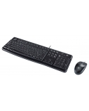 Klaviatūra laidinė Logitech MK120 Desktop USB - EER (US) (920-002563),  juoda