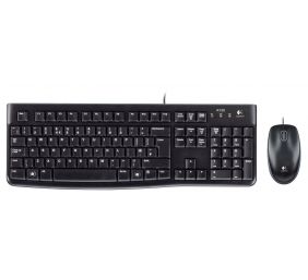Klaviatūra laidinė Logitech MK120 Desktop USB - EER (US) (920-002563),  juoda