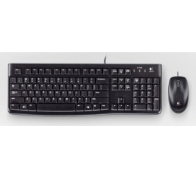 Klaviatūra laidinė Logitech MK120 Desktop USB - EER (US) (920-002563),  juoda