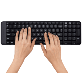 Klaviatūra belaidė Logitech MK220 Wireless Combo (US) (920-003168)