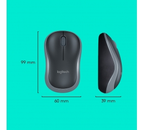 Klaviatūra belaidė Logitech MK270 Wireless Combo USB - EER (US) (920-004508),  juoda