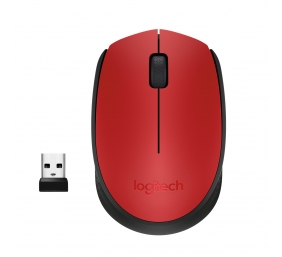 Logitech M171 Wireless (910-004641), bevielė pelė, raudona