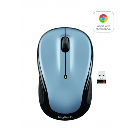 Pelė belaidė Logitech M325 Wireless WER (910-002334),  šviesiai sidabrinė