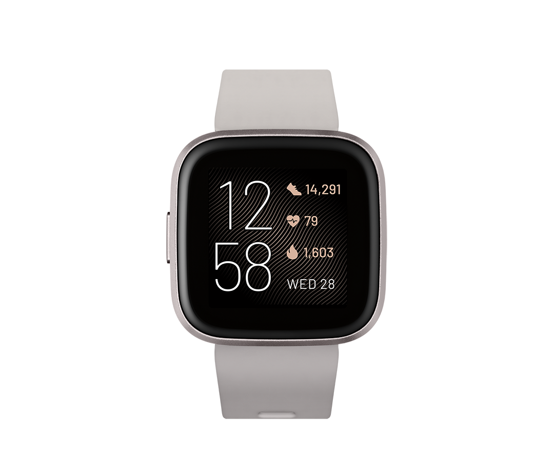 Išmanusis laikrodis Fitbit Versa 2 pilkas