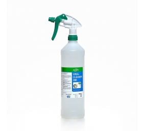 Jautrių paviršių valiklis naikinantis mikroorganizmus Viral Cleaner 200, 1000 ml, su purkštuvu 
